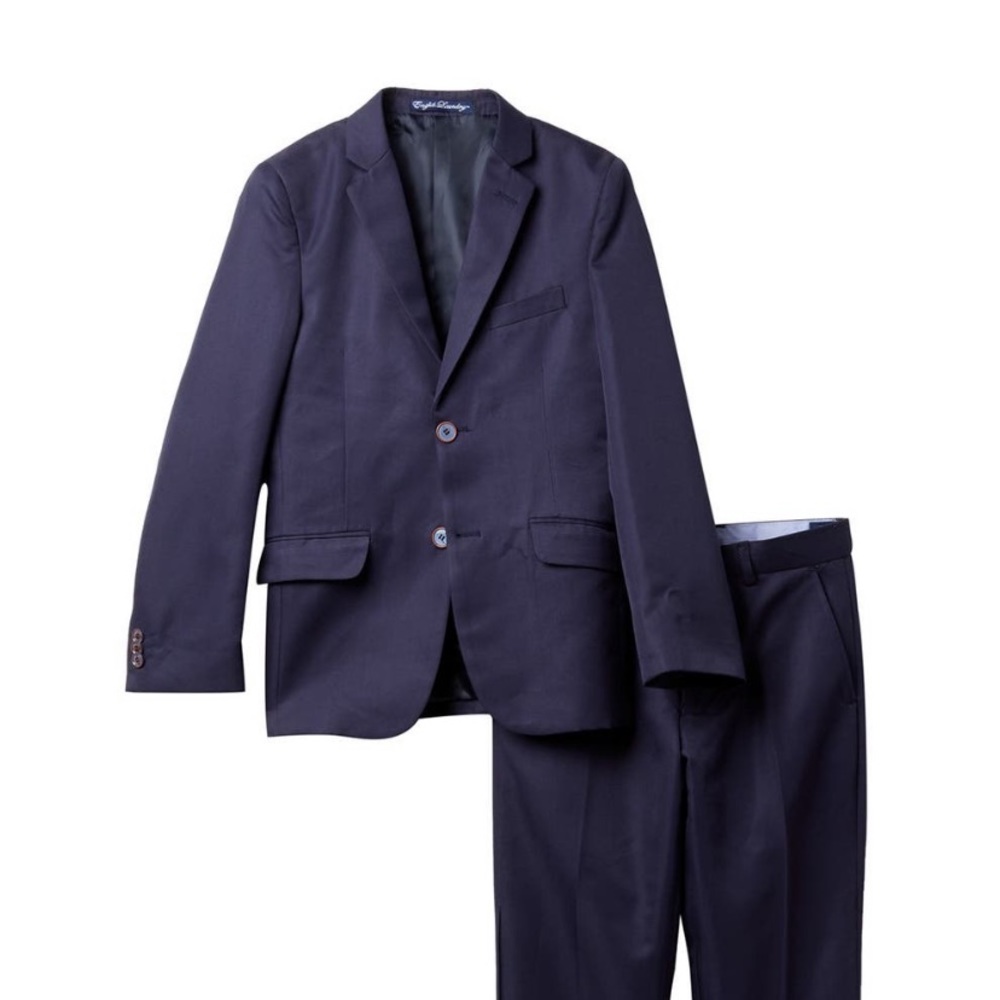 Navy blue boys suit